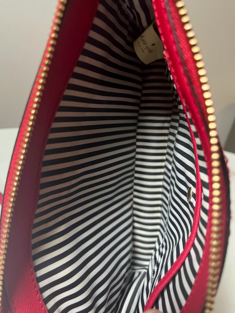 Kate Spade Saffiano Leather Crossbody Vintage COA + Dust Bag NWOT - Picture 13 of 16
